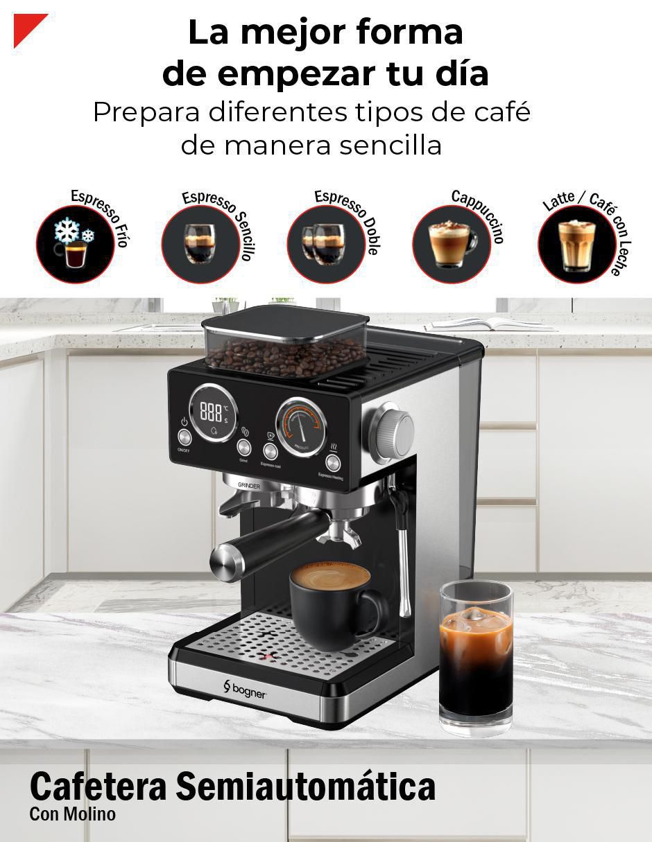 Cafetera con molino bdcm20g 2