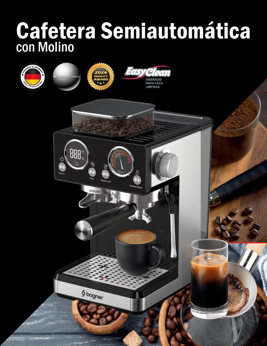 Cafetera con molino bdcm20g 8
