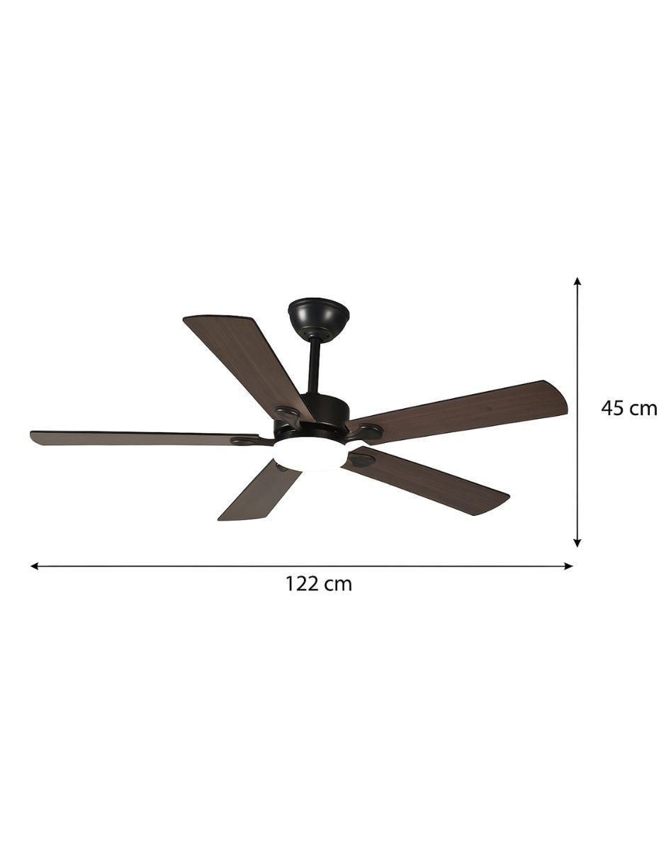 Ventilador de techo con control remoto 6 velocidades 4