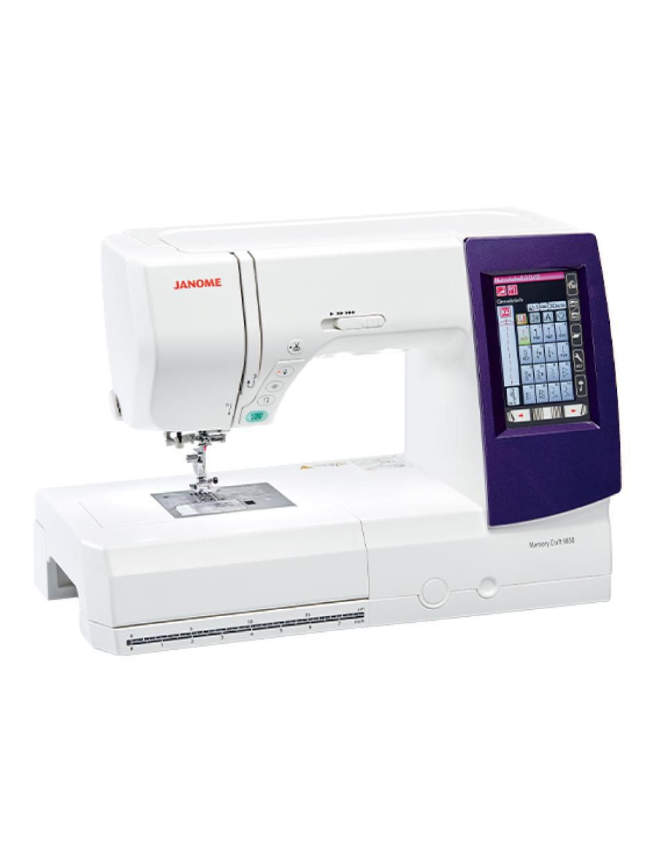 Máquina de coser digital janome mc9850