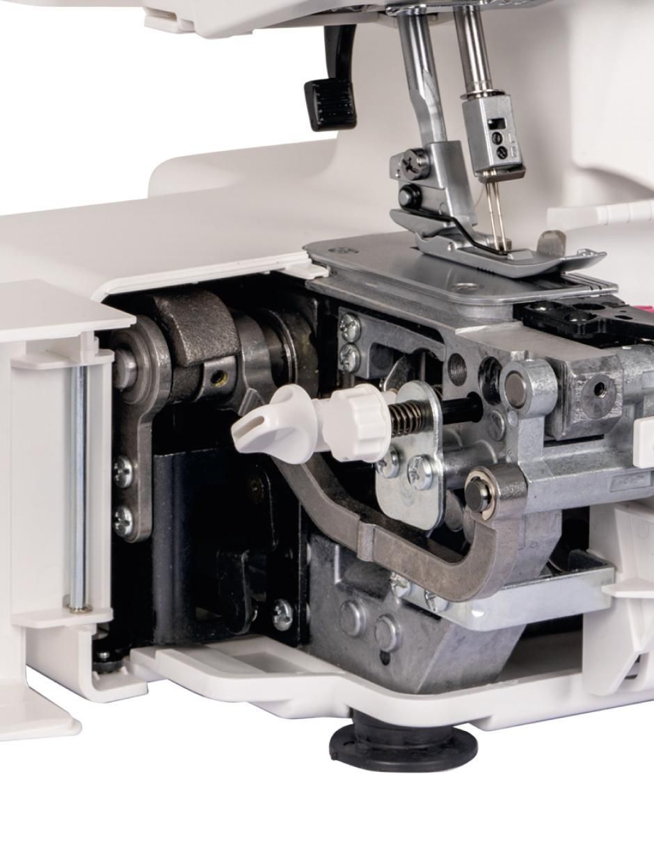 Máquina overlock mecánica janome 454d
