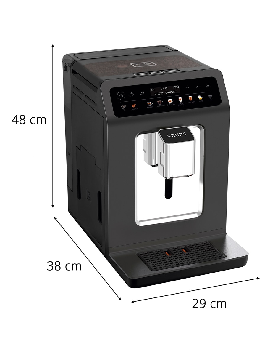 Cafetera super automática Krups espresso full automat ea895gx0