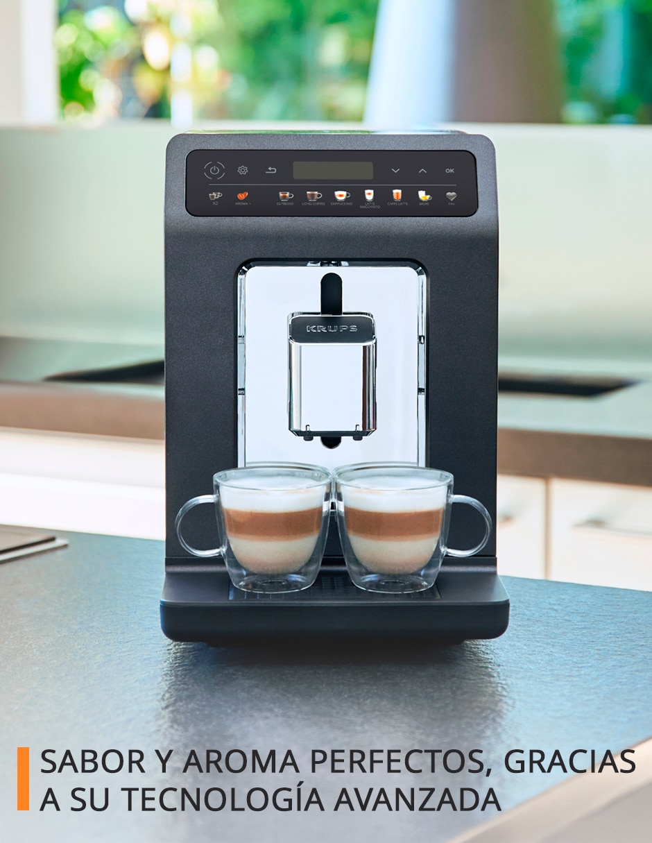 Cafetera super automática Krups espresso full automat ea895gx0