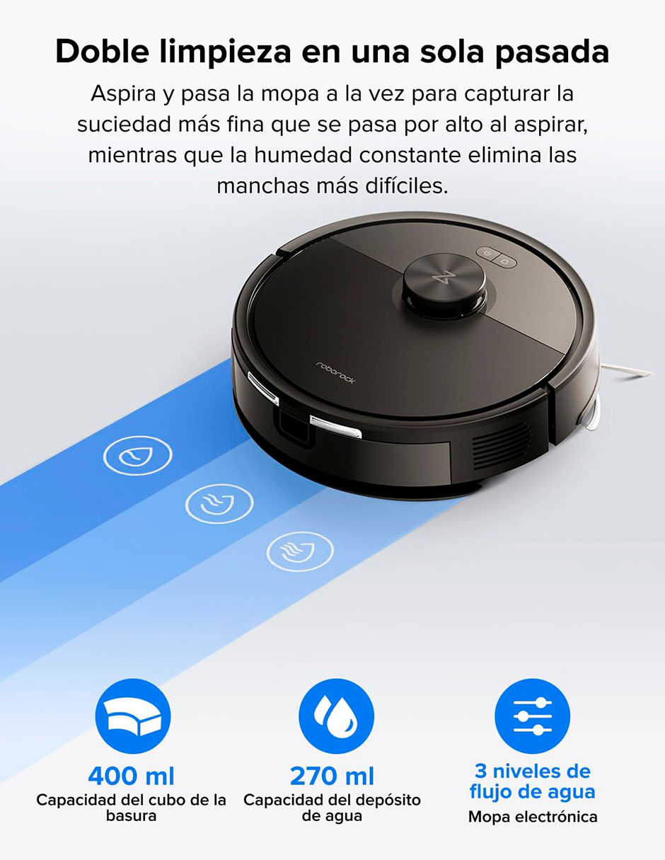 Aspiradora robot Q7 L5 300 ml 8