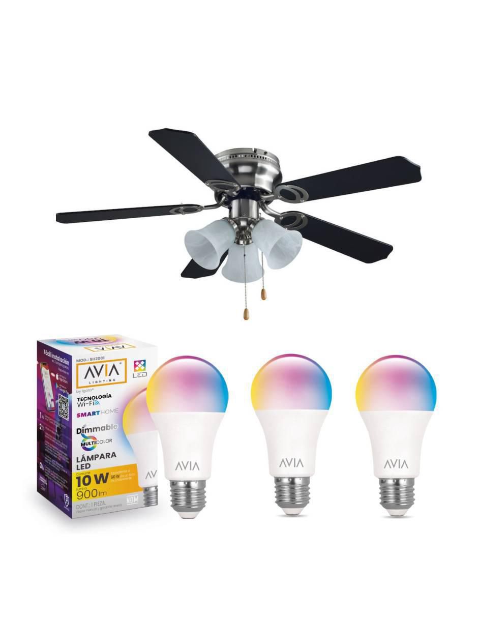 Set ventilador de techo Igoto 3 velocidades