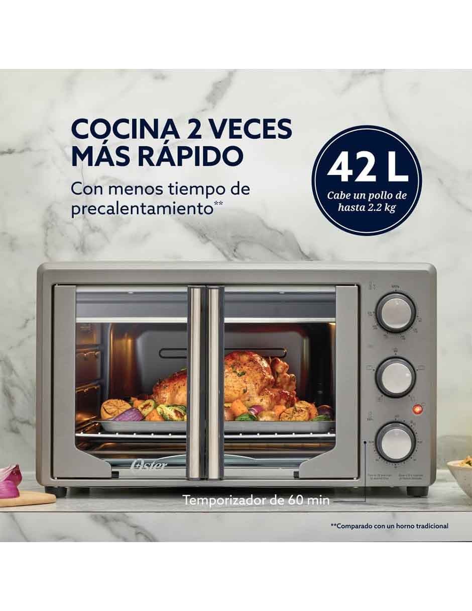 Horno eléctrico freidora Oster TSSTTV42FDMAFNS 42 L