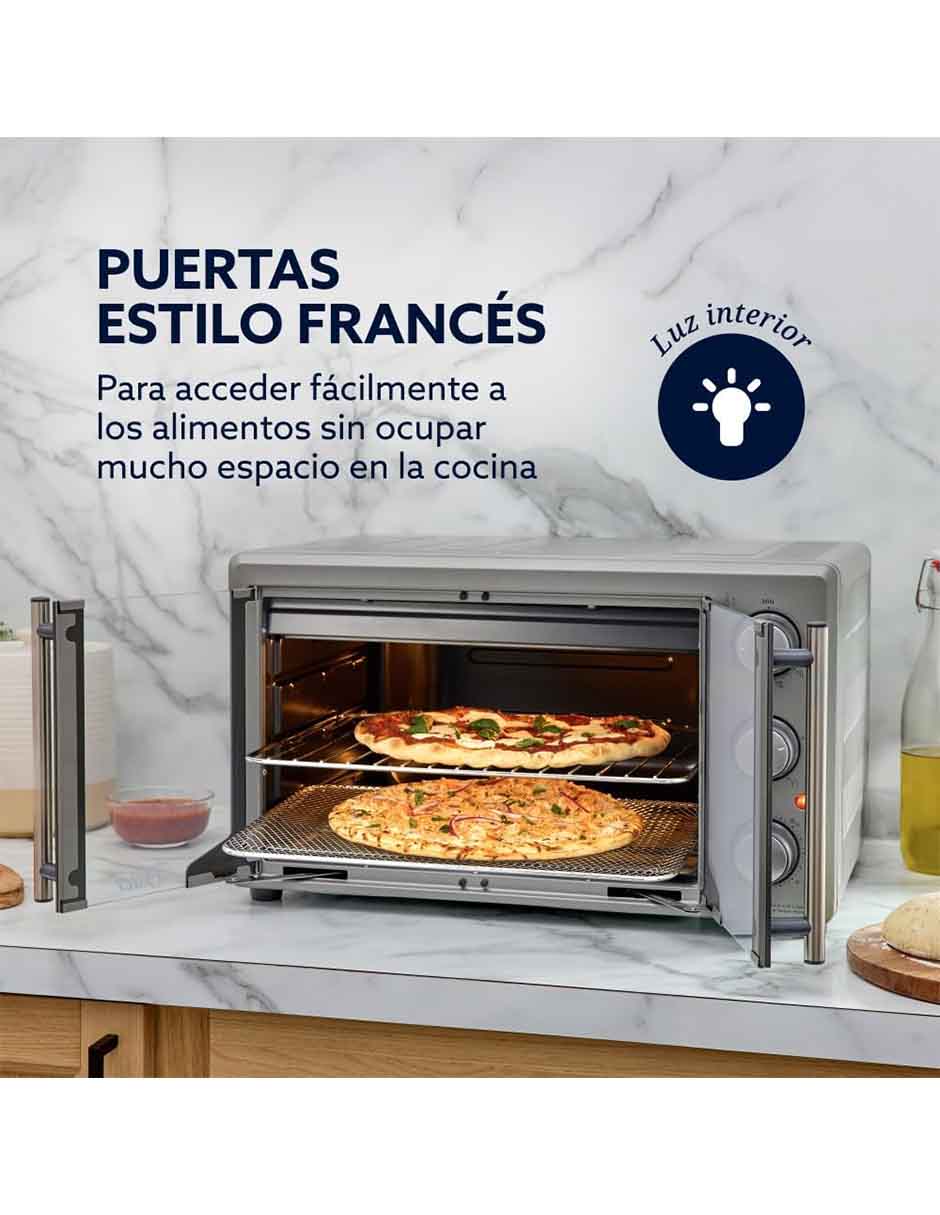 Horno eléctrico freidora Oster TSSTTV42FDMAFNS 42 L