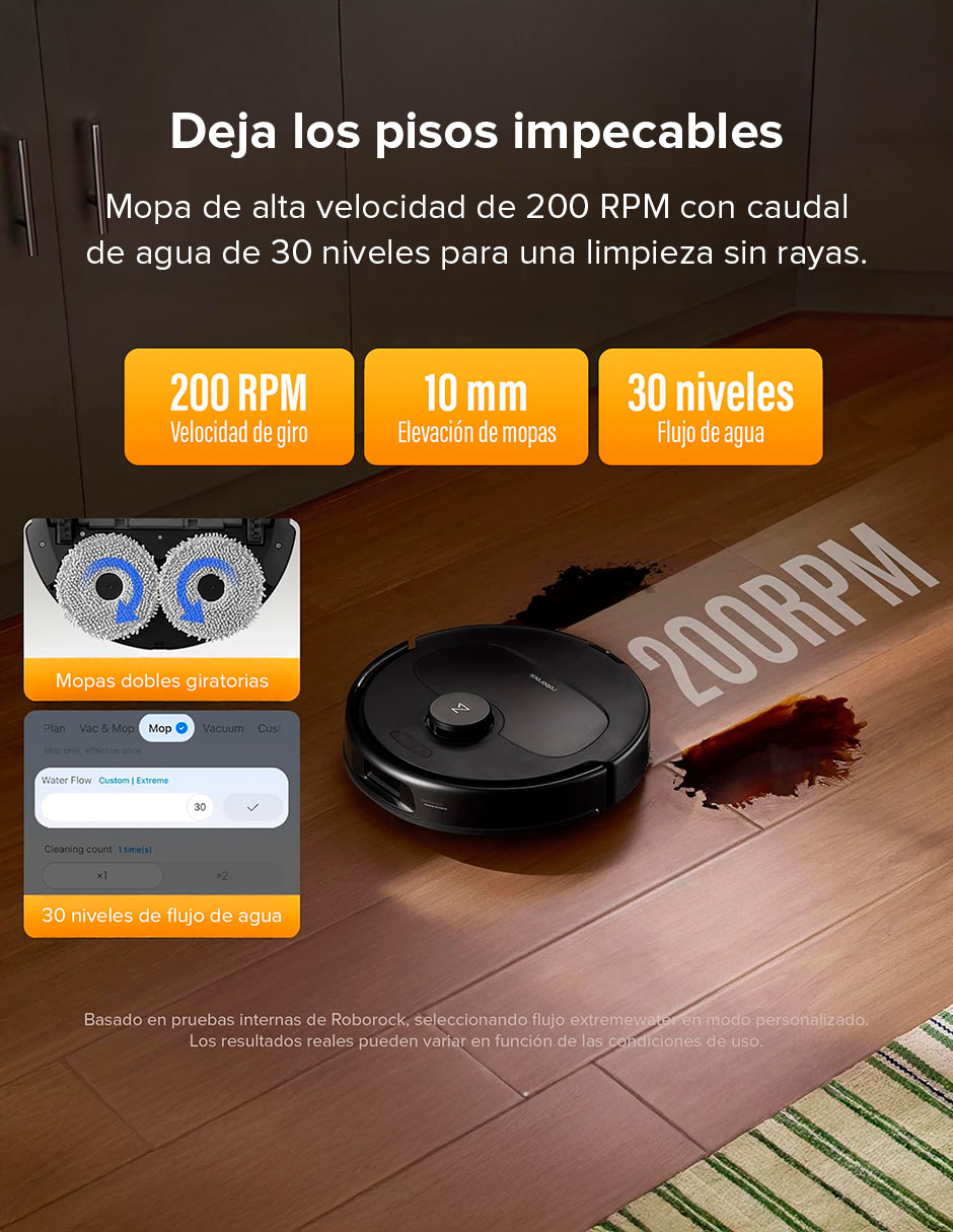 Robot trapeador qr 798 4 litros 9