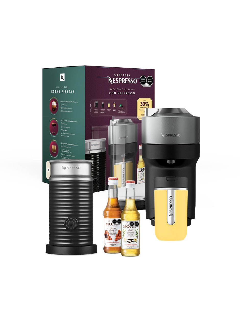 Cafetera de cápsula nespresso vertuo 160958