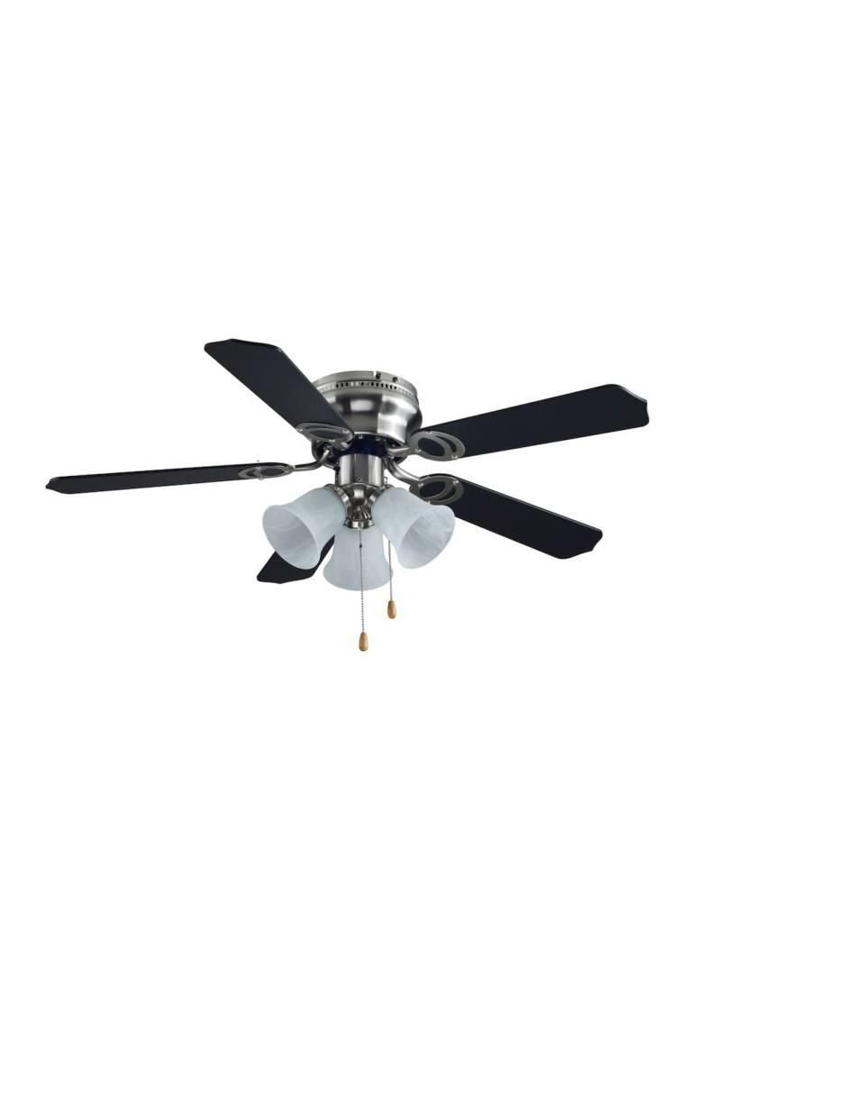 Set ventilador de techo Igoto 3 velocidades