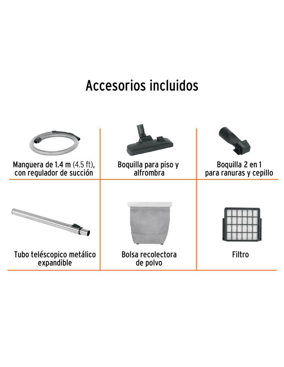Aspiradora canister asd-120 1 litro