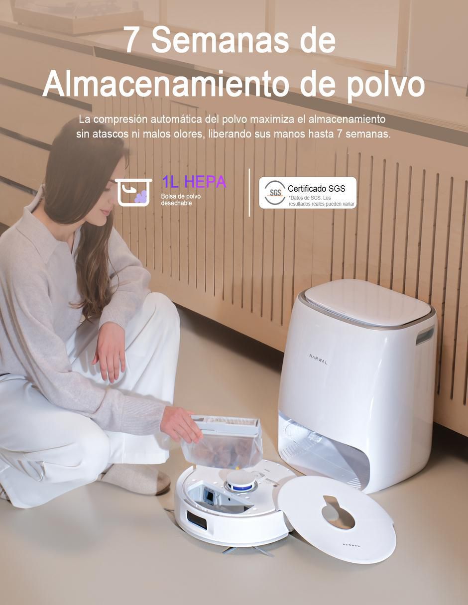 Aspiradora robot freo pro 1 litro 6