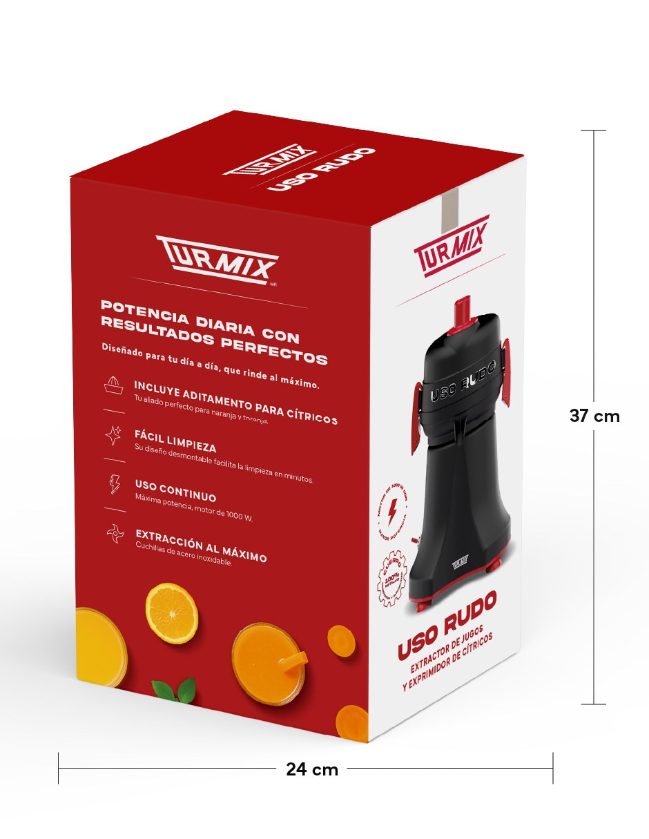 Extractor de jugo Uso Rudo 1000 W 5