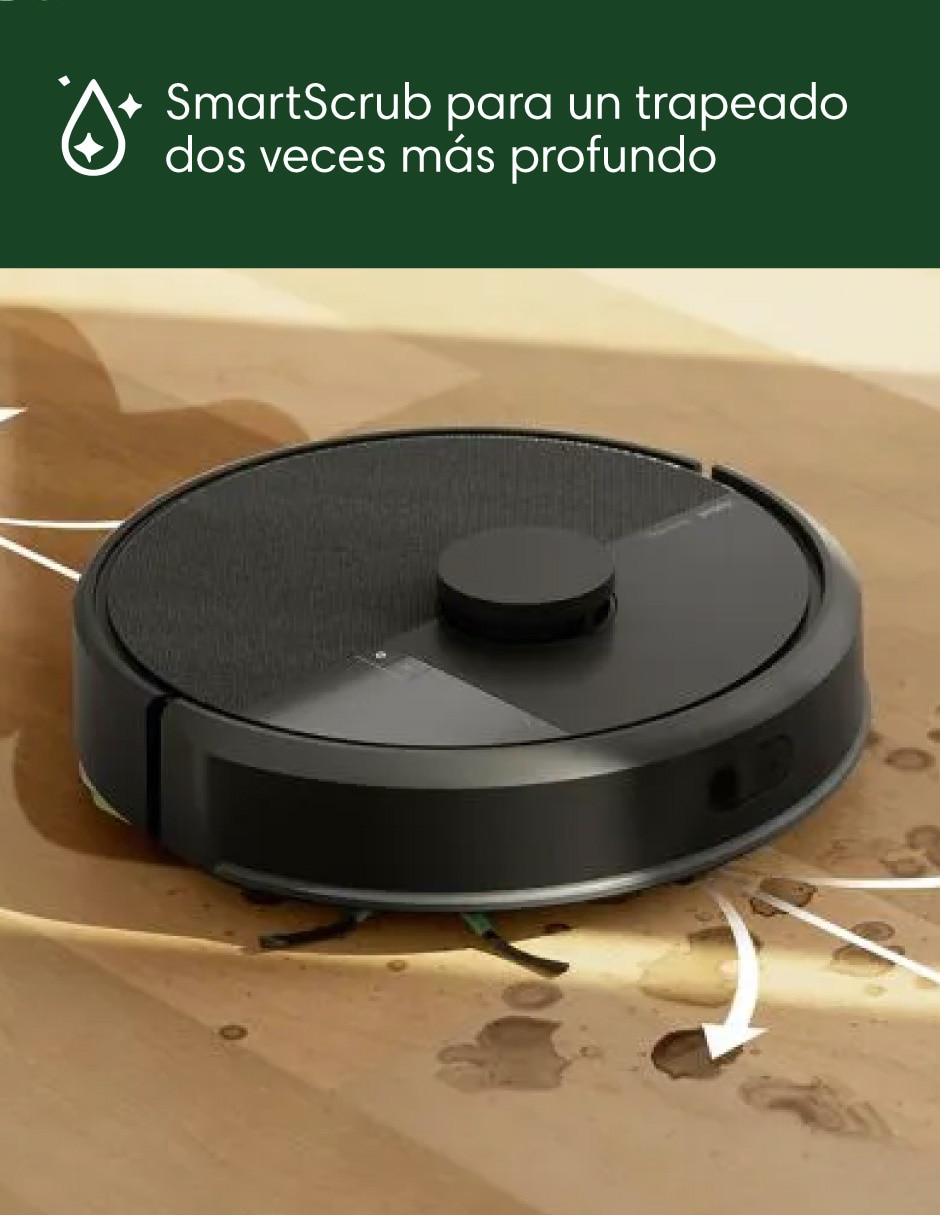 Aspiradora robot Combo 105 Roomba con Conexión Wi-Fi 0.5 litros 10