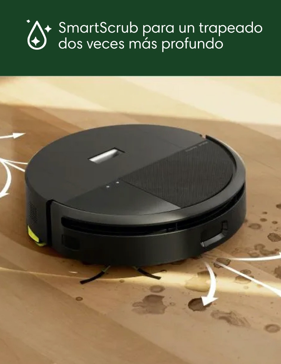 Aspiradora robot Irobot combo 205 0.5 litros