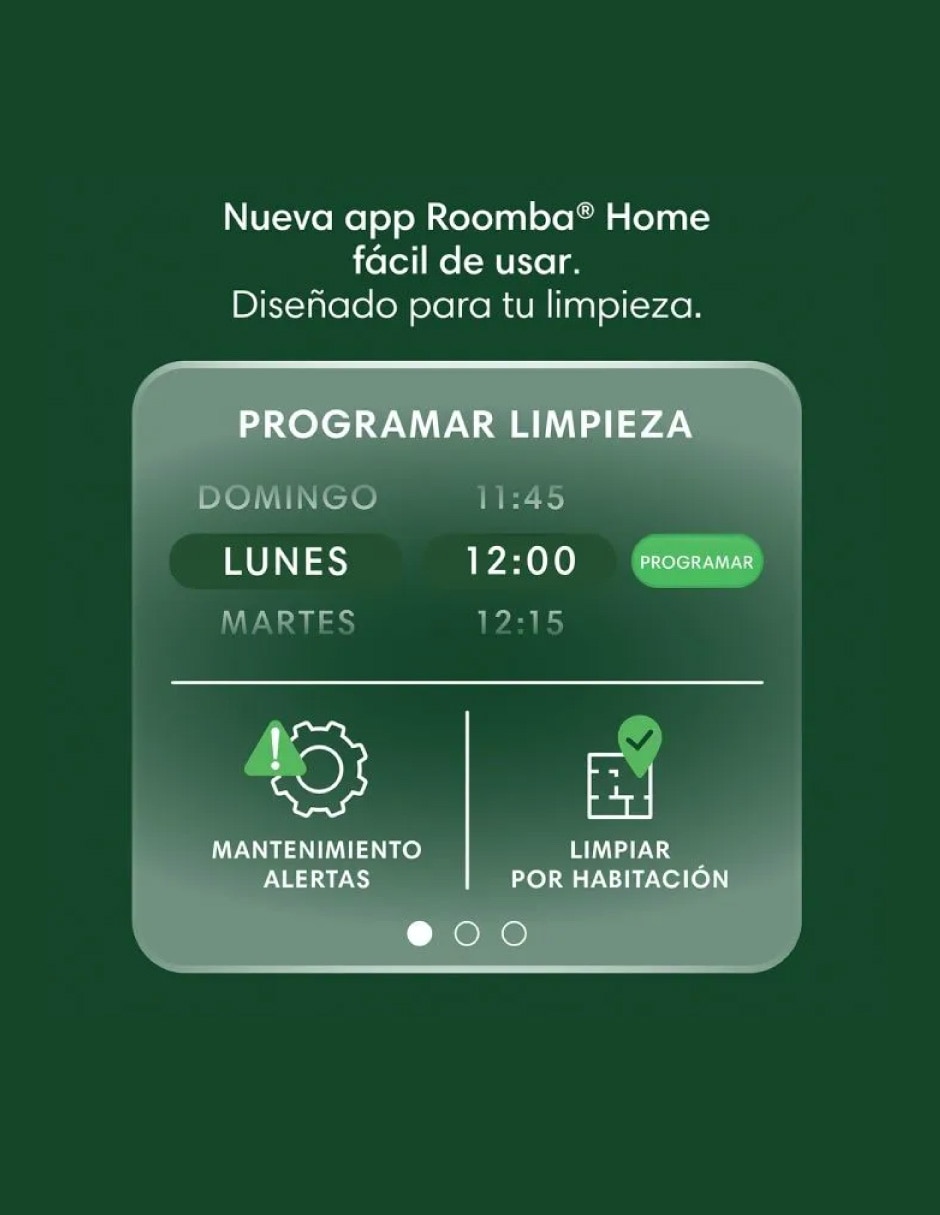 Aspiradora robot Irobot combo 205 0.5 litros