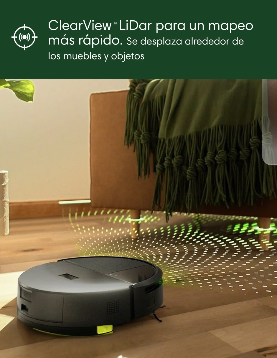 Aspiradora robot Irobot combo 205 0.5 litros