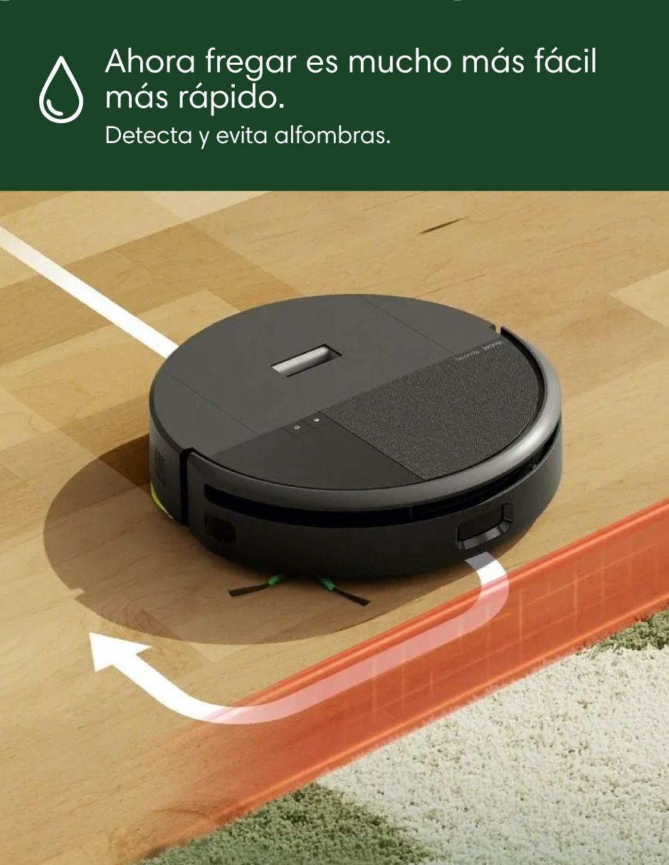 Aspiradora robot Irobot combo 205 0.5 litros