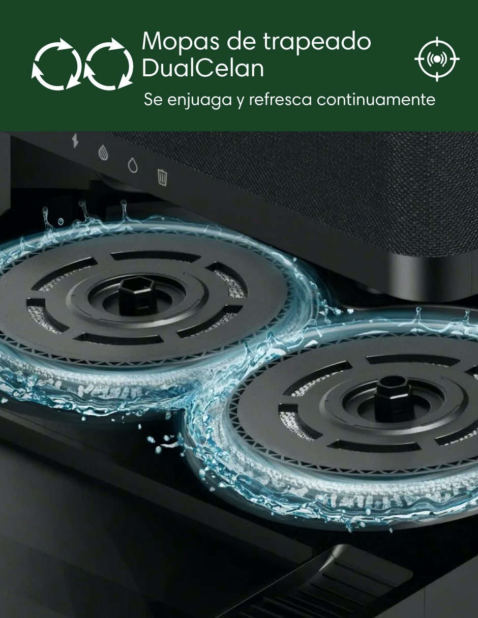 Aspiradora robot Irobot combo plus 405 0.5 litros