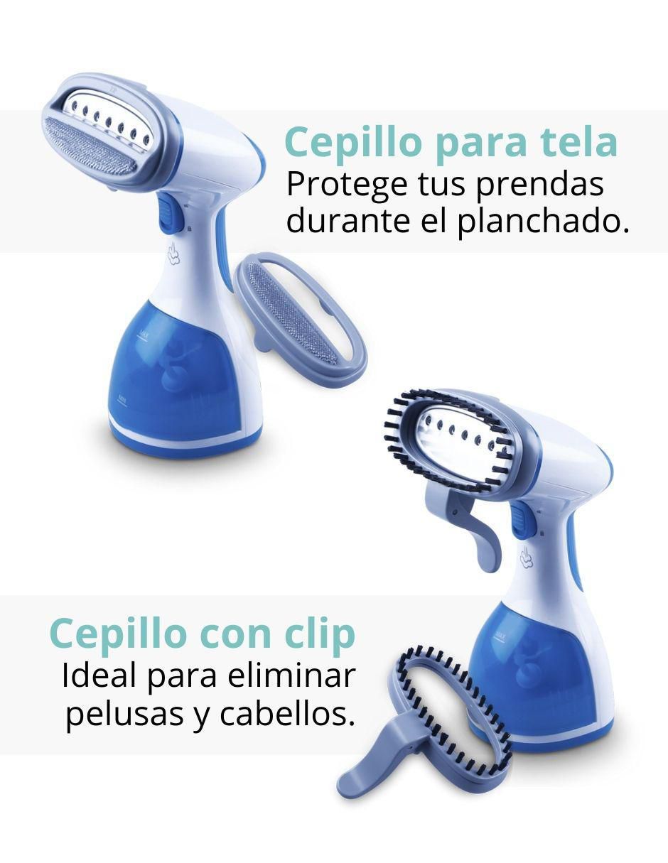 Cepillo de vapor Smart-Tek gs1212 suela acero inoxidable