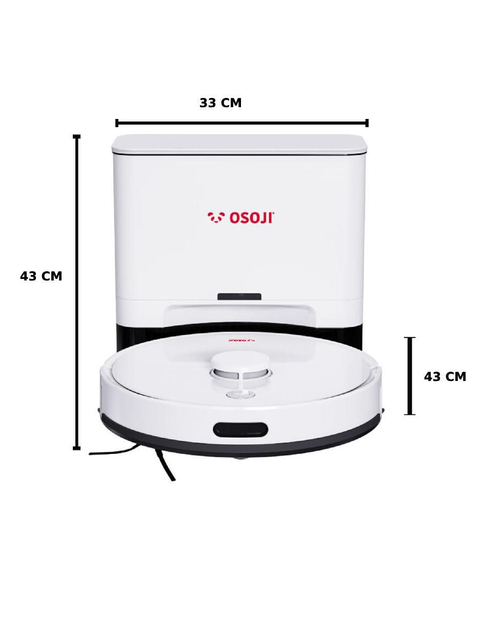 Aspiradora robot Osoji d1000 pro 300 ml