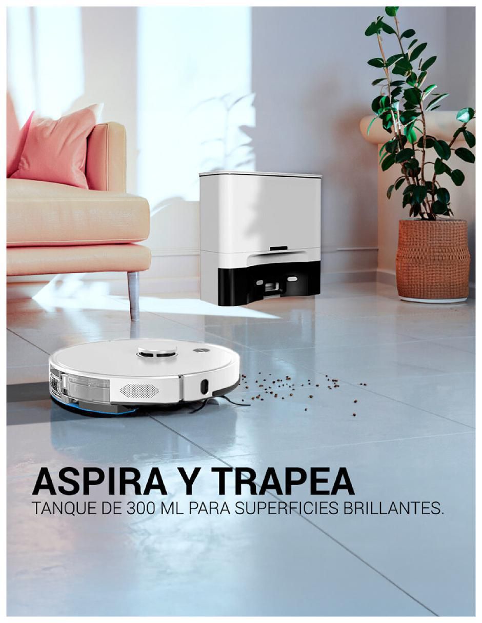 Aspiradora robot Osoji d1000 pro 300 ml