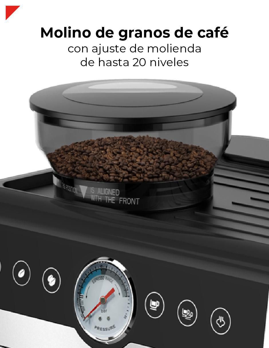 Cafetera con molino Bogner bdcm22
