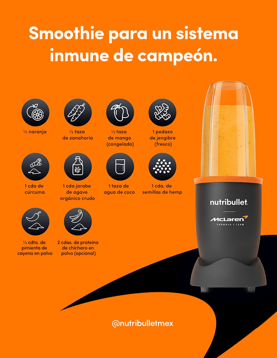 Licuadora personal McLaren 900 W 6