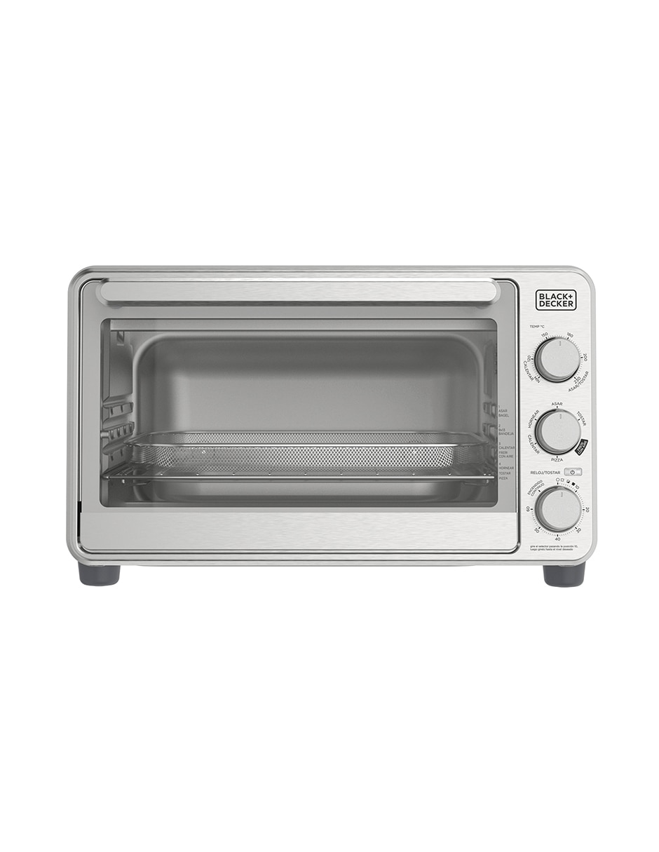 Horno tostador Black + Decker TO6235-0SDLA Crisp N Bake 23 L