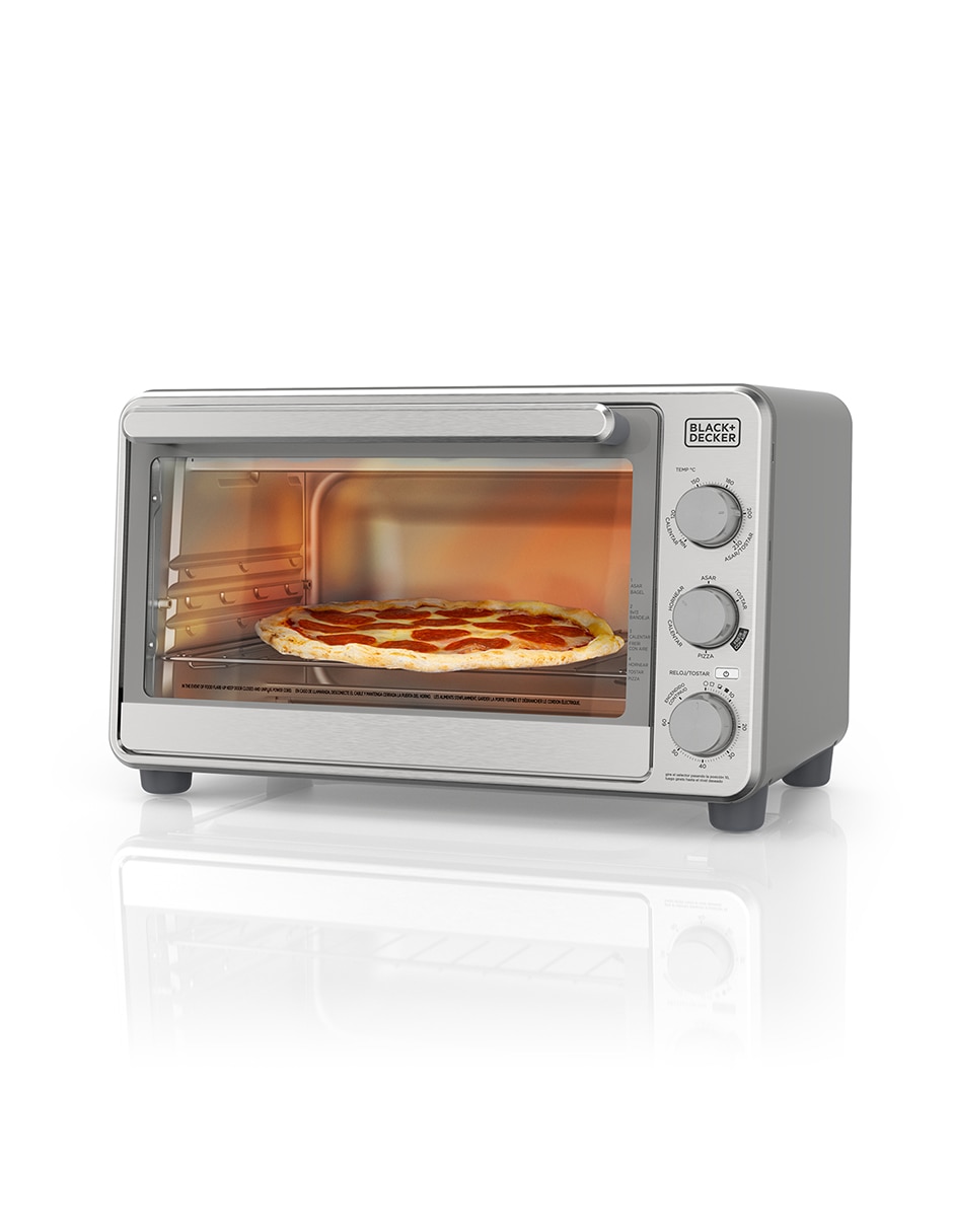 Horno tostador Black + Decker TO6235-0SDLA Crisp N Bake 23 L