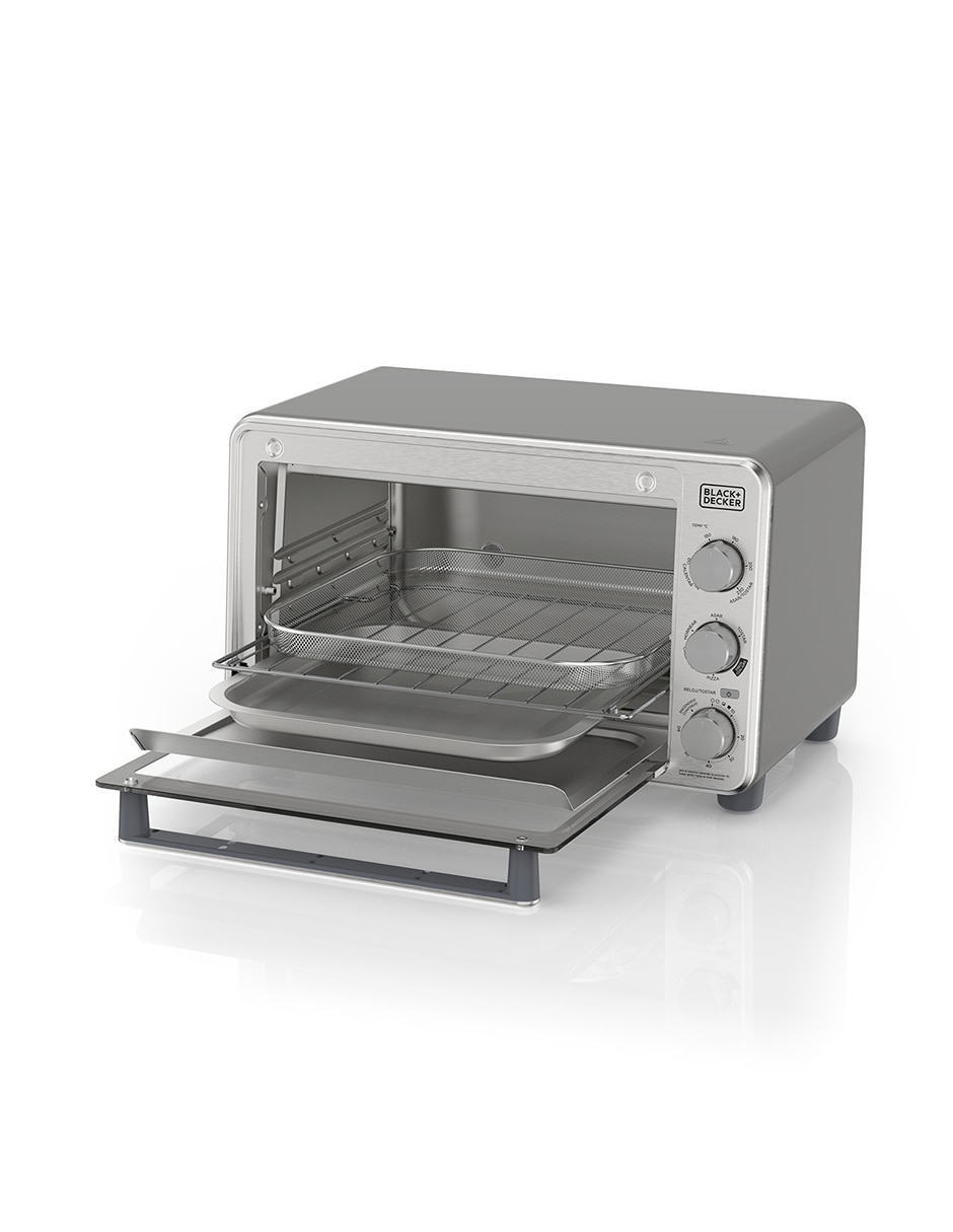 Horno tostador Black + Decker TO6235-0SDLA Crisp N Bake 23 L