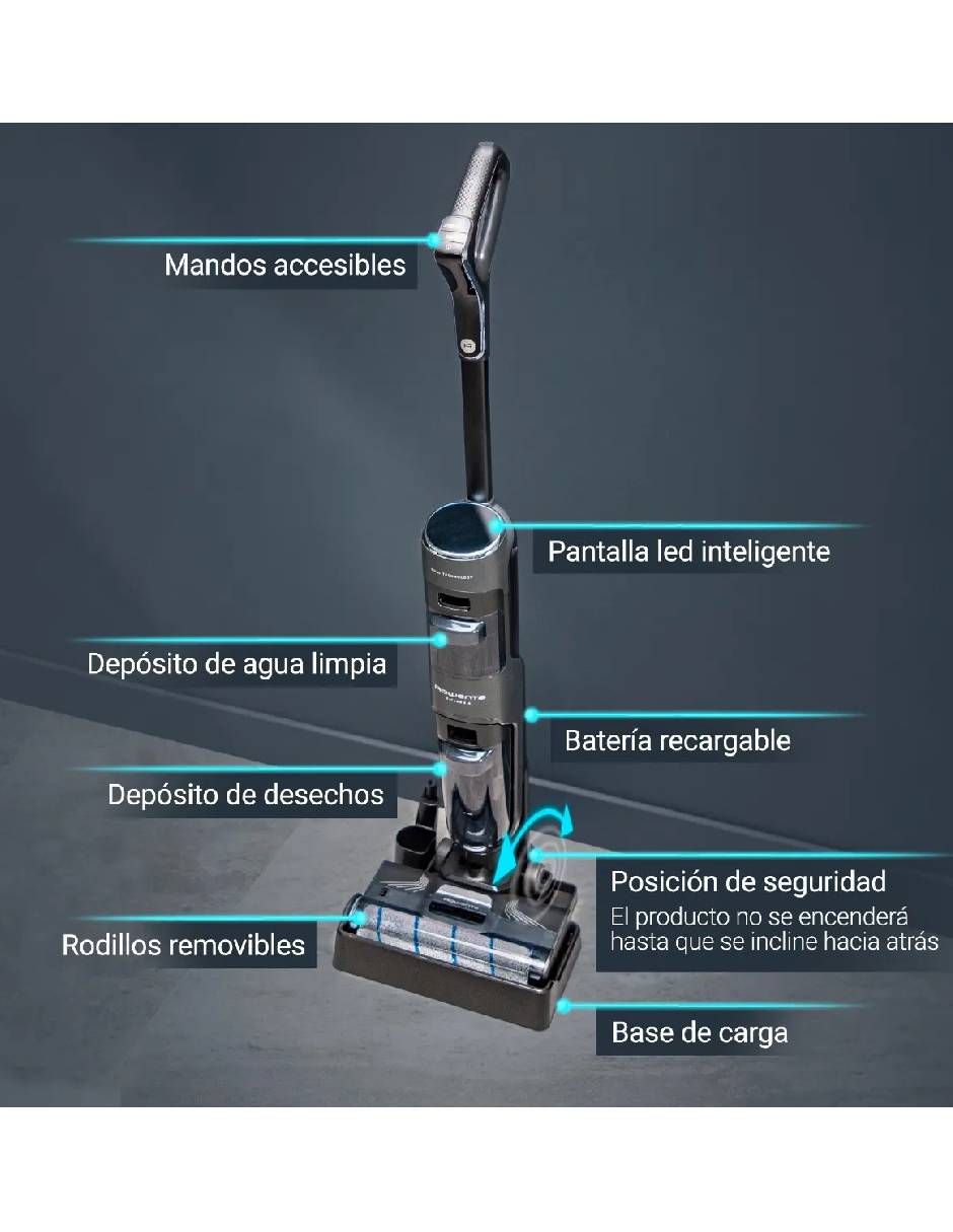 Aspiradora Rowenta Wet & Dry GZ5037X0 750 ml