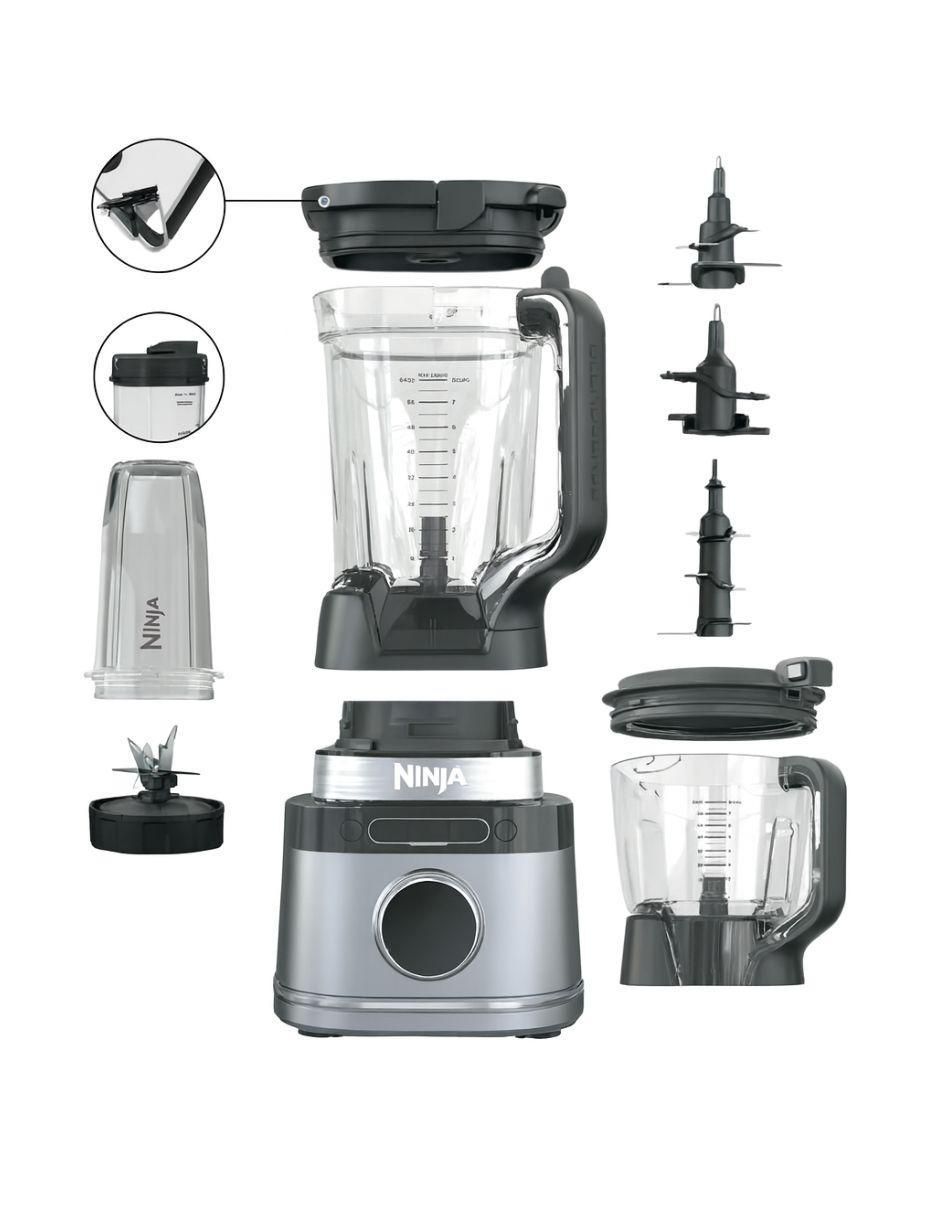 Combo licuadora Detect Power Kitchen System with BlendSense Technology TB400LAA 3 velocidades Combo licuadora Detect Power Kitchen System with BlendSense Technology TB400LAA 3 velocidades