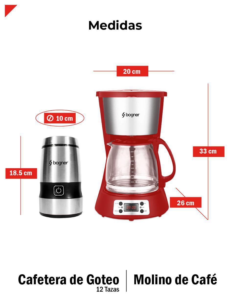 Cafetera de goteo bdcm12r-bcg01 10
