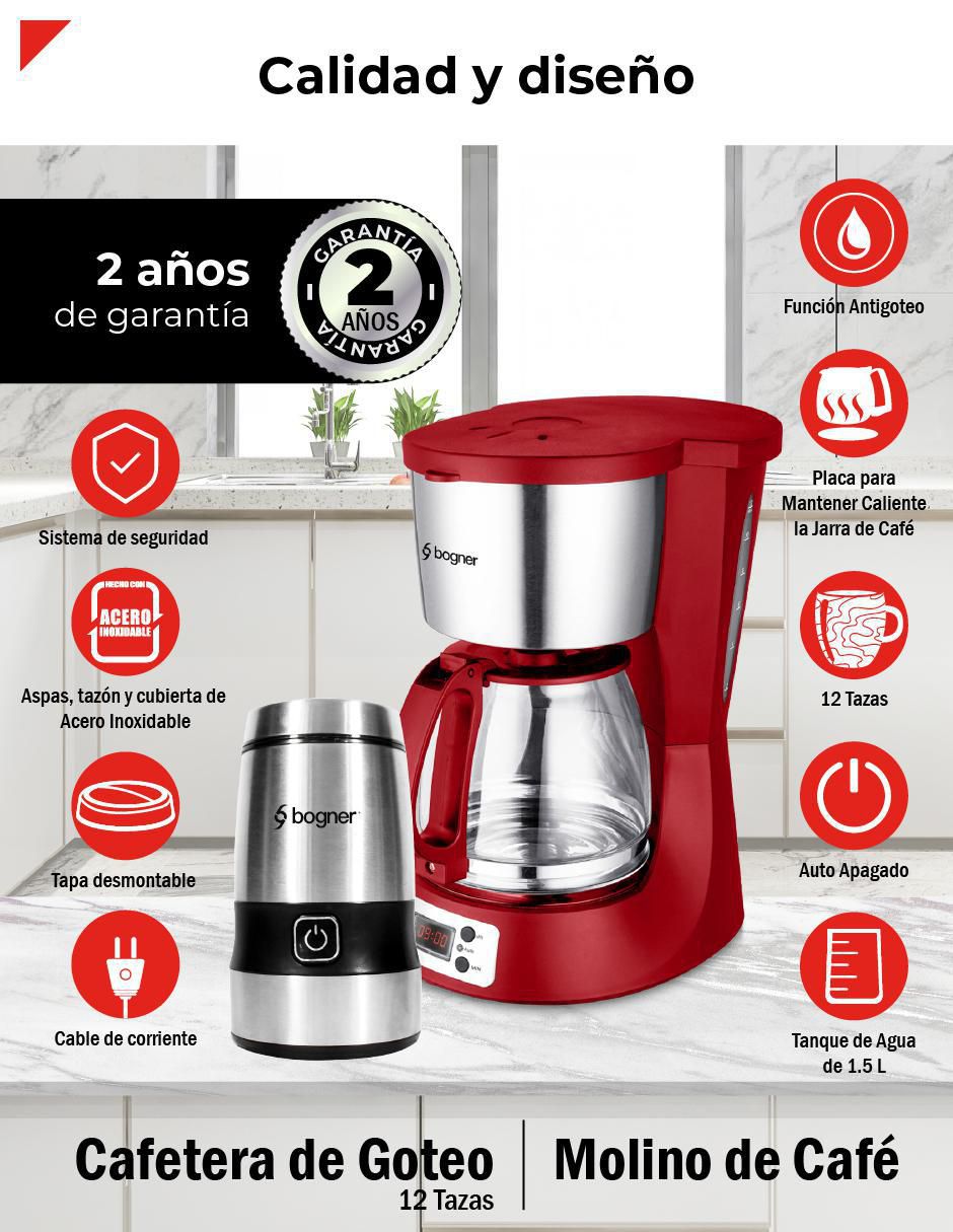 Cafetera de goteo bdcm12r-bcg01 3