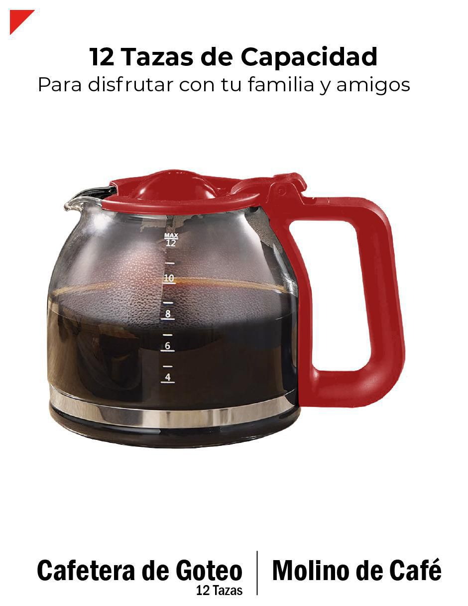 Cafetera de goteo bdcm12r-bcg01 8