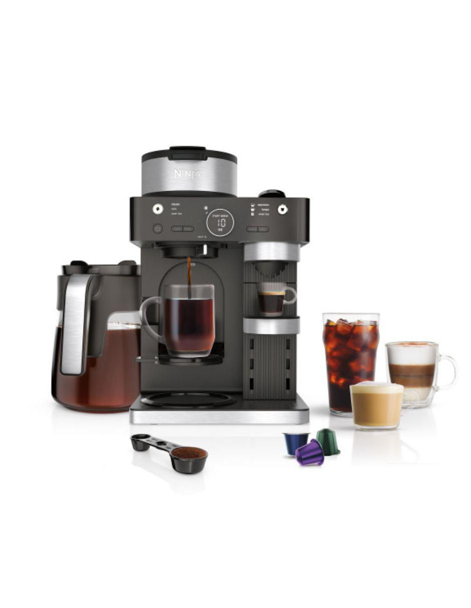 Combo cafetera y aeroccino Ninja cfn601
