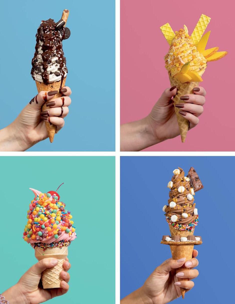 Máquina de helados programable