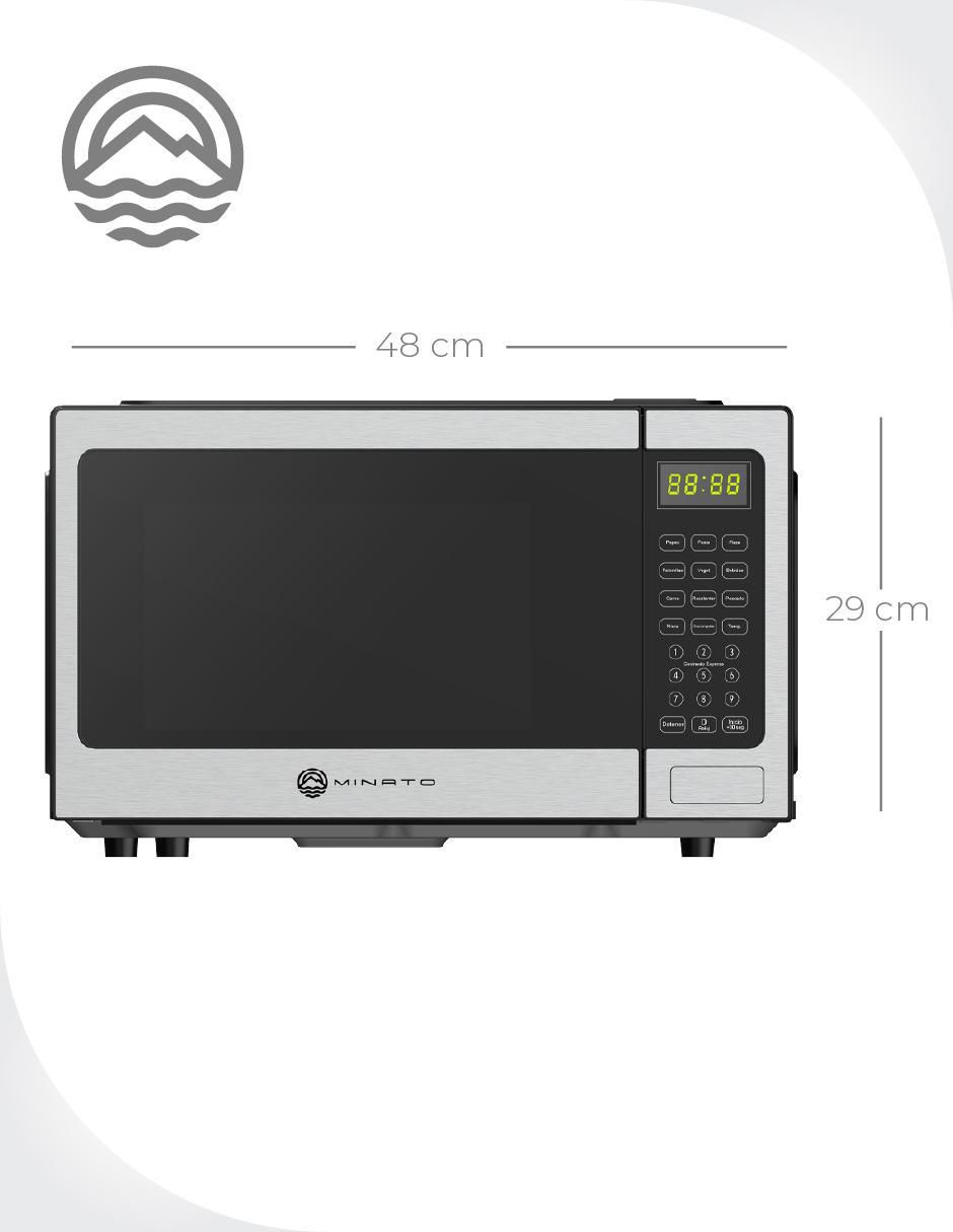 Horno de microondas convencional modelo MMW09 de 0.9 pies cúbicos 9