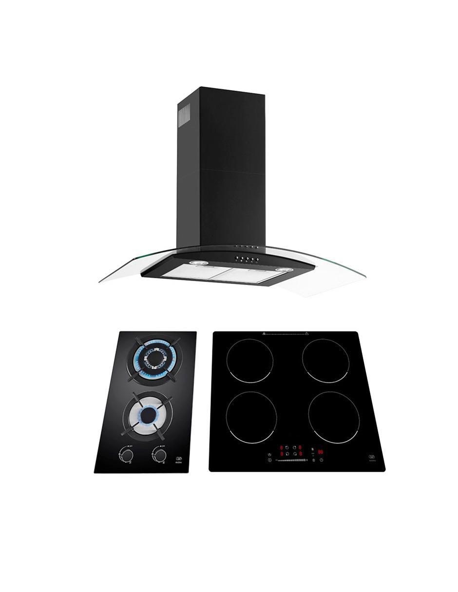 Parrilla de inducción Avera VT2PIV4CEV90N de vidrio templado