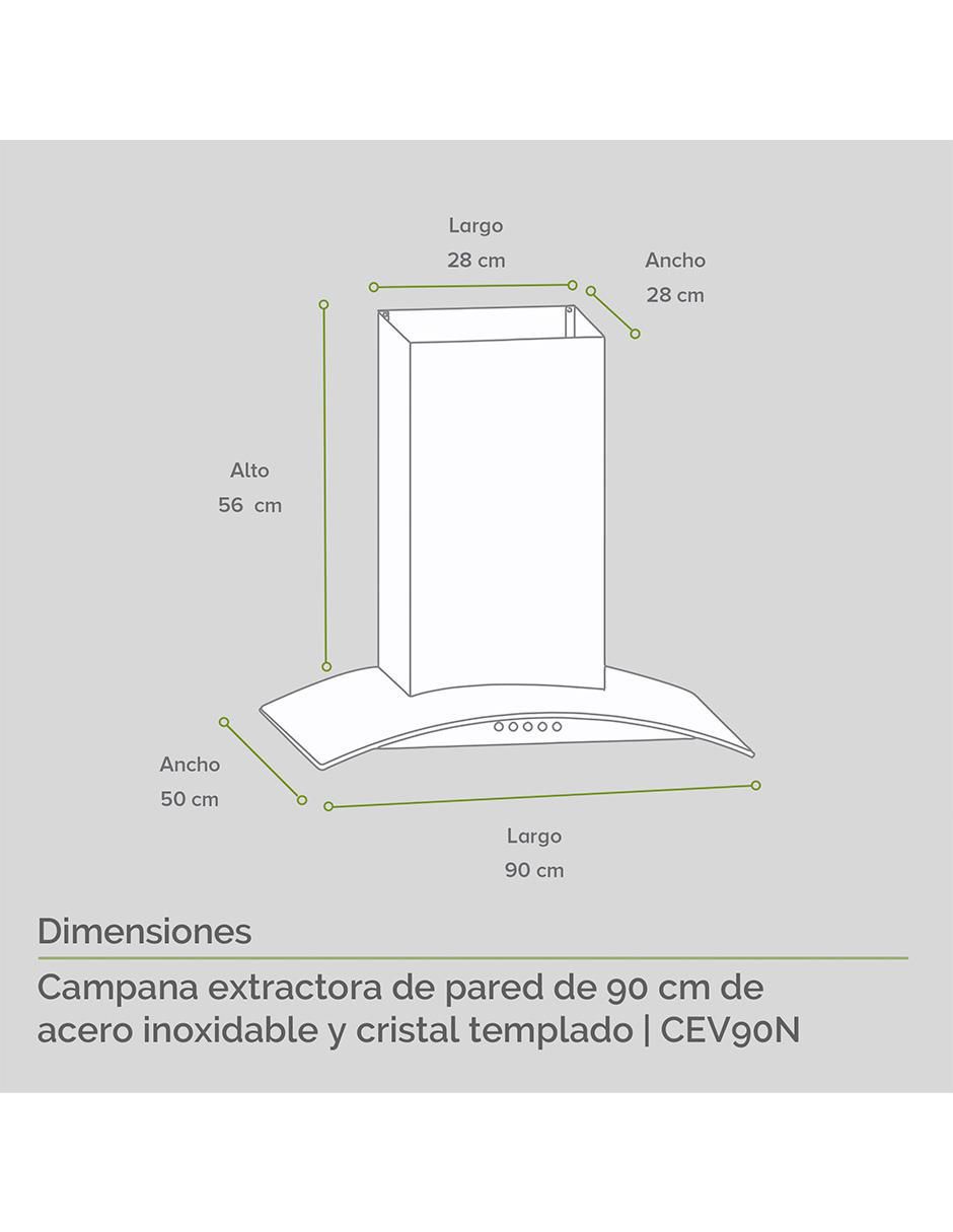 Parrilla de inducción VT2PIV4CEV90N de vidrio templado 12