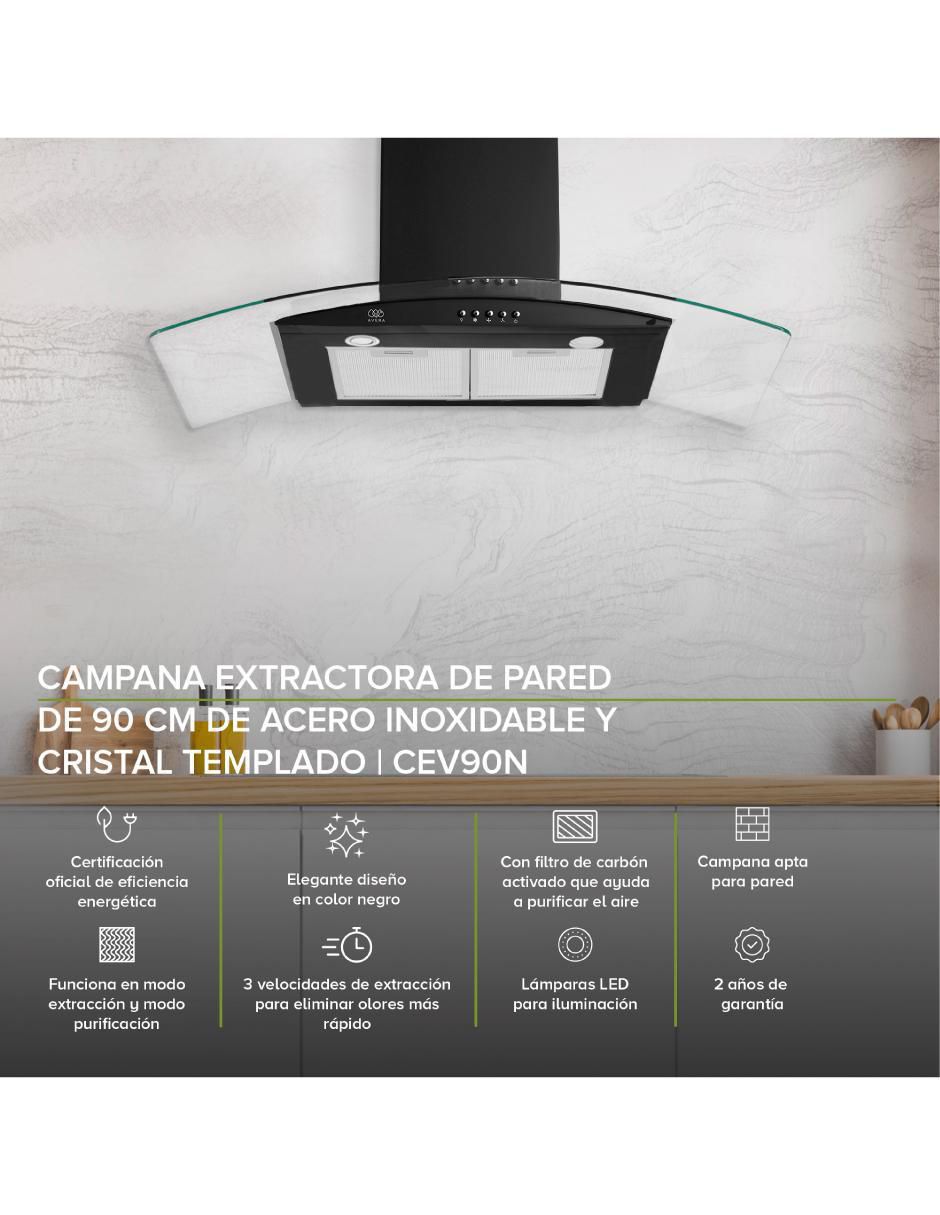 Parrilla de inducción VT2PIV4CEV90N de vidrio templado 8