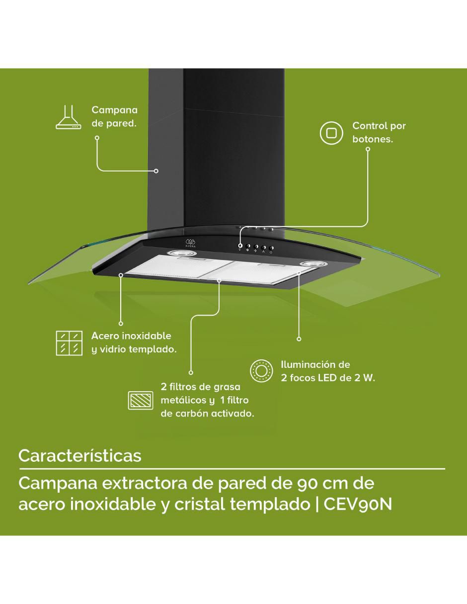 Parrilla de inducción VT2PIV4CEV90N de vidrio templado 5