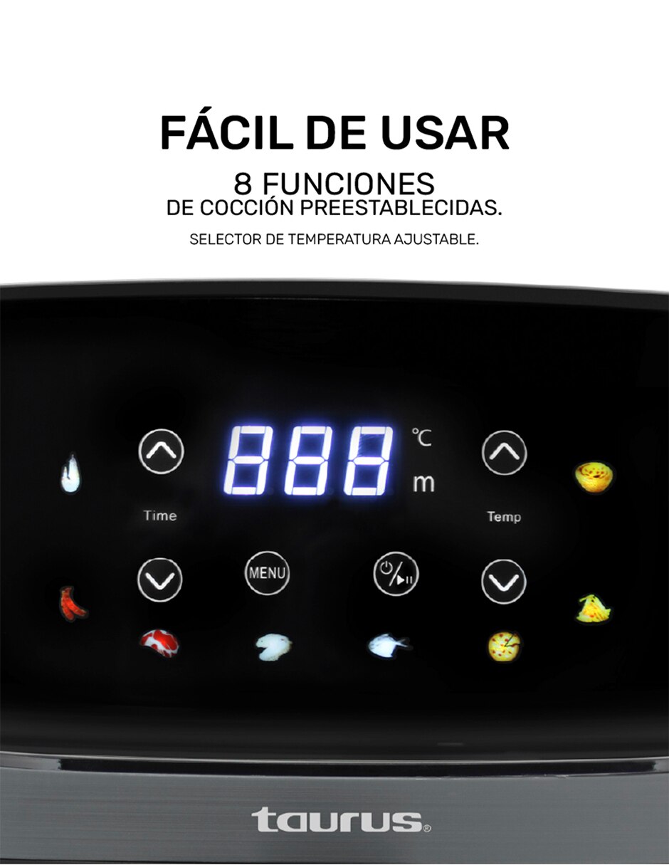 Freidora de aire Taurus 4.5 L Flare II