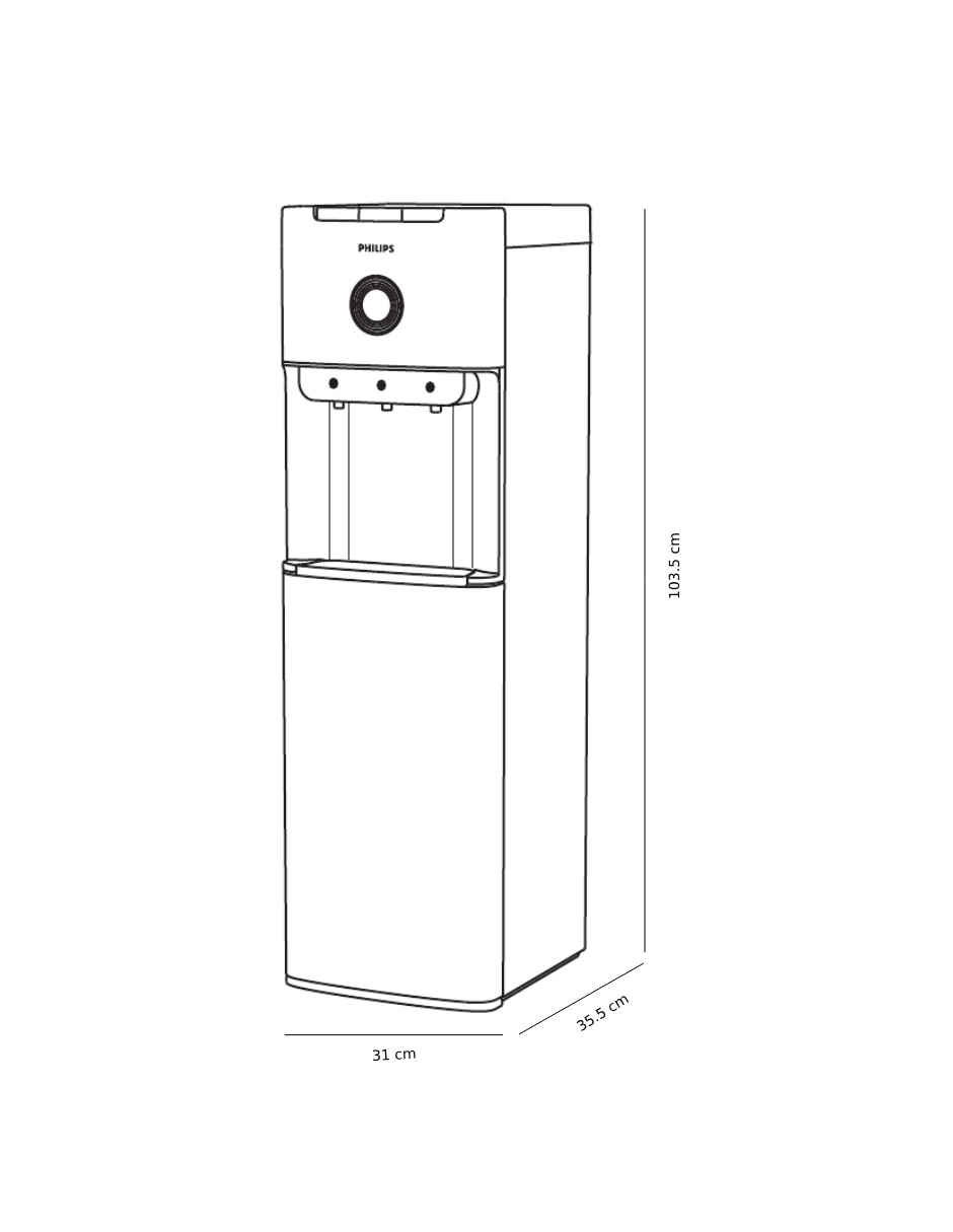 Dispensador de agua eléctrico ADD4969 3