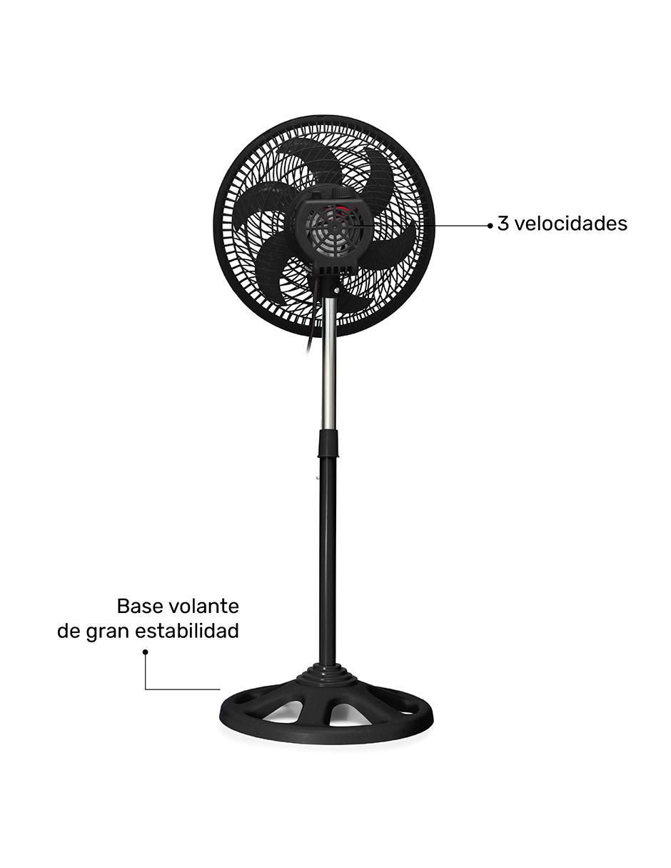 Ventilador de pedestal 3 velocidades 6