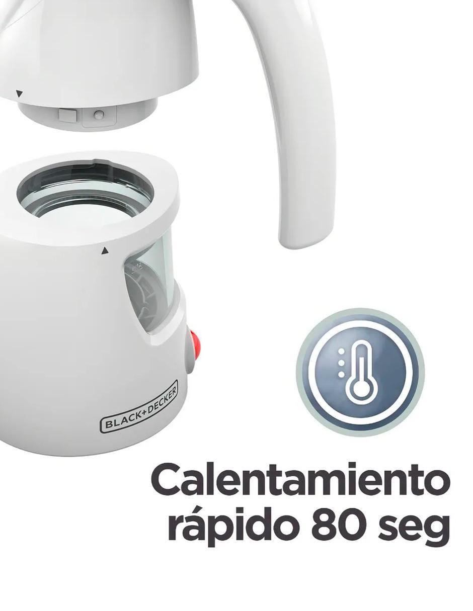 Central de vapor Black + Decker hgs011f suela plástico