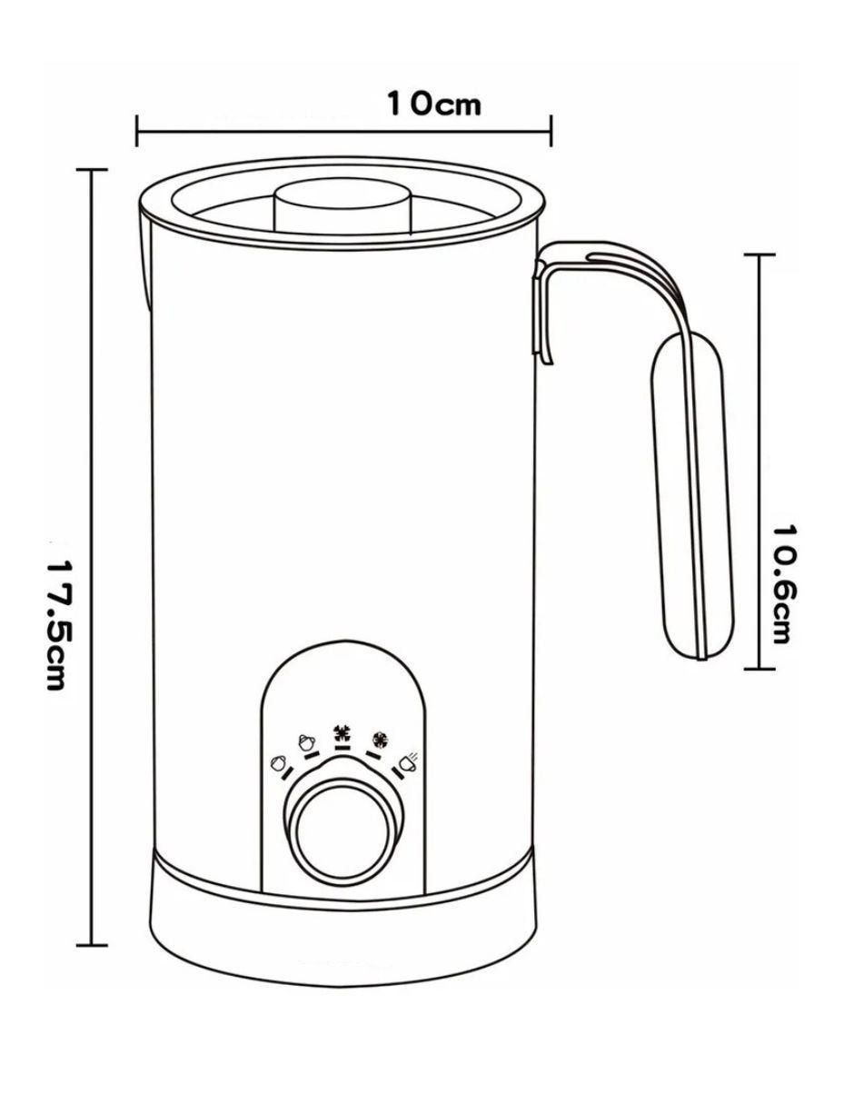 Espumador de leche eléctrico Belug