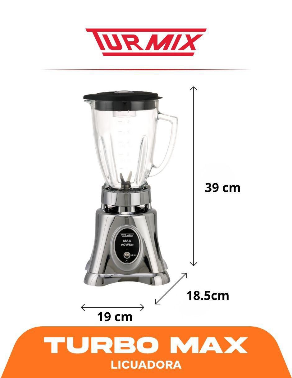 Licuadora Turmix Max Power 1 velocidad