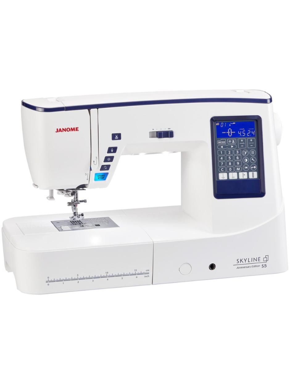 Máquina de coser digital Janome SKYLINE S5AE